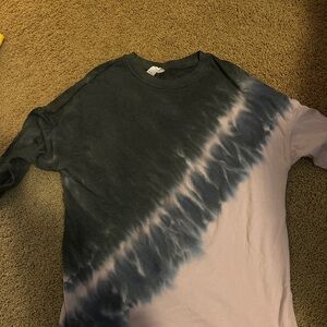 Gray and Pink Sweatshirt